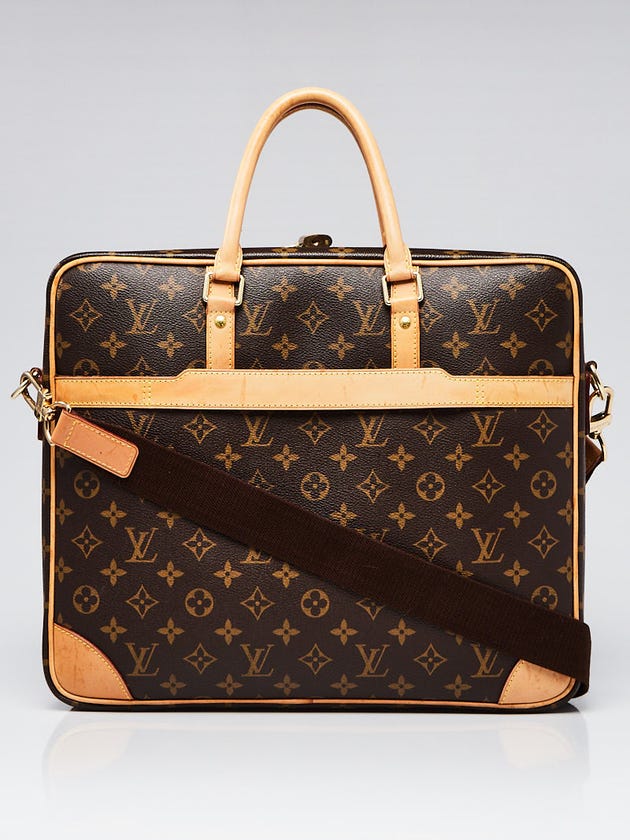 Louis Vuitton Monogram Canvas Cupertino Briefcase Bag