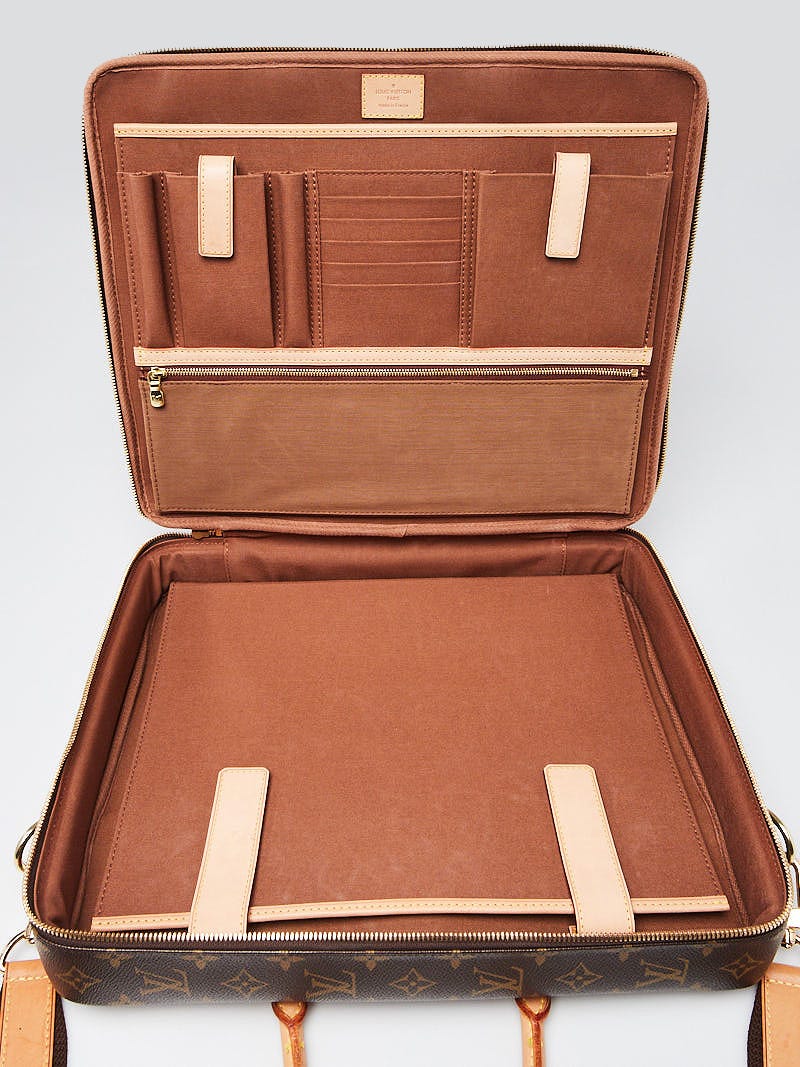 Louis Vuitton Monogram Coated Canvas Cupertino Briefcase Louis Vuitton