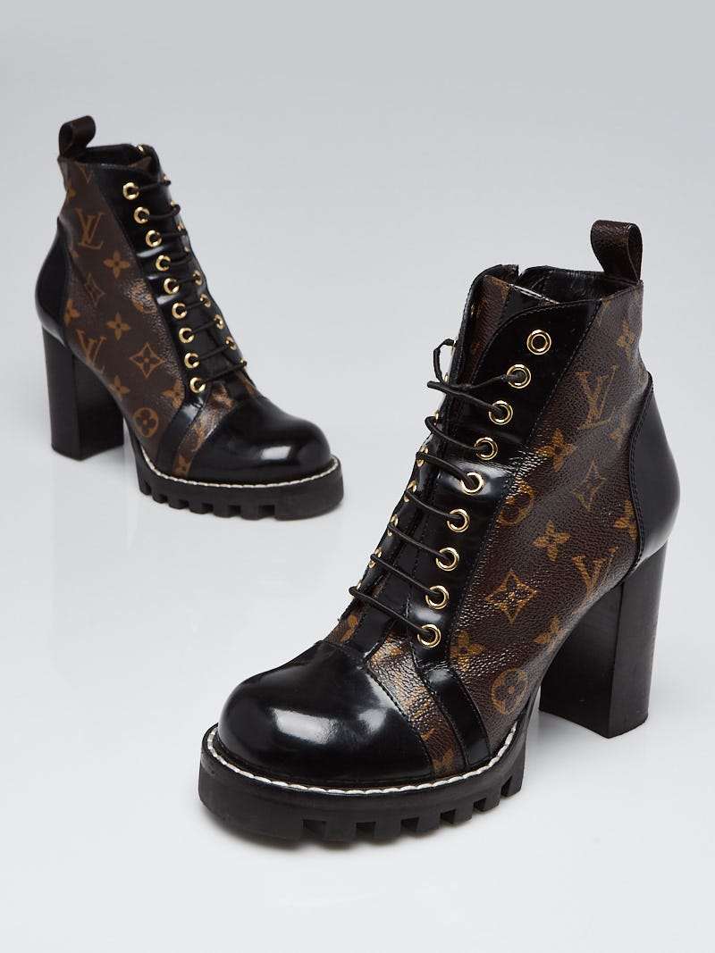 monogram star trail ankle boot