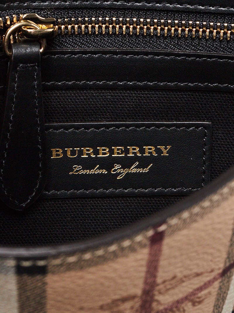 最新最全の Canvas Coated Check Haymarket Burberry Loxley Bag Crossbody トップス