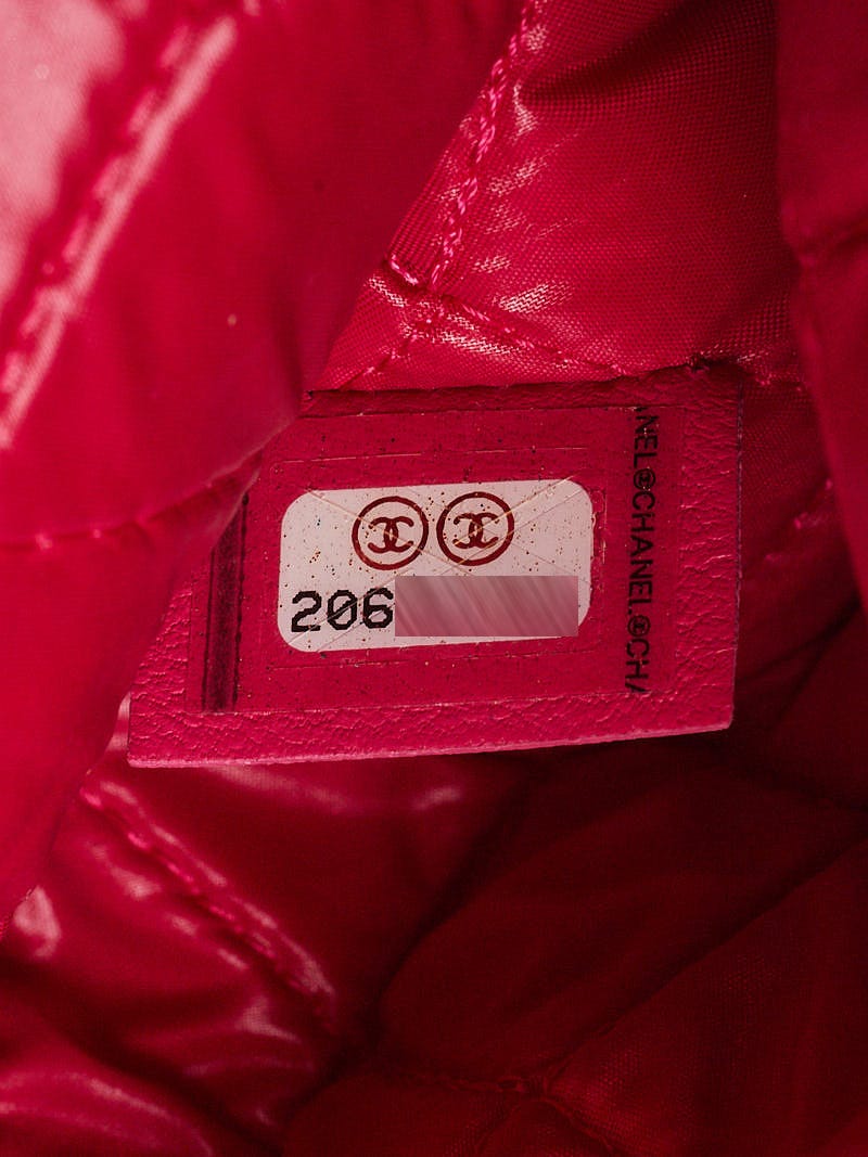送料無料キャンペーン Pink Chanel Quilted O Medium Hearts Valentine Leather Patent ショルダーバッグ