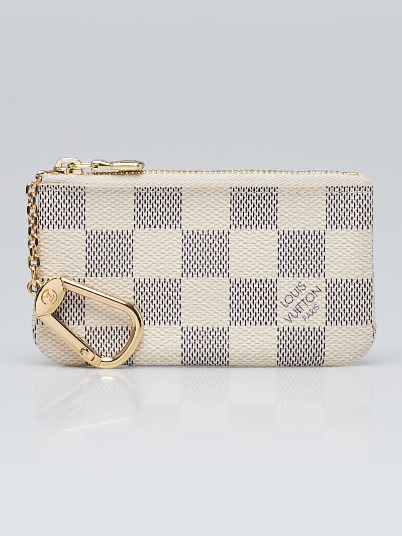 Louis Vuitton Damier Azur Canvas Pochette Cles Key and Louis Vuitton Damier Azur Canvas Pochette Cles Key and