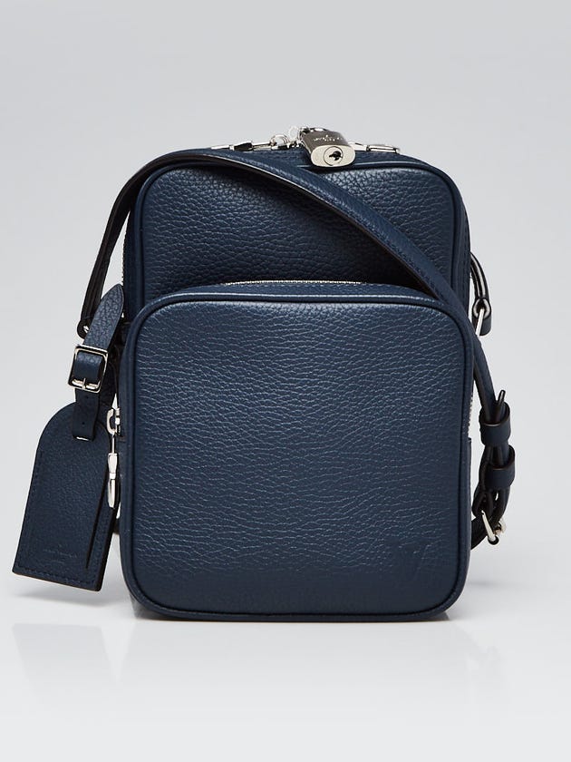 Louis Vuitton Blue Taurillon Leather  Amazone Camera Case Bag