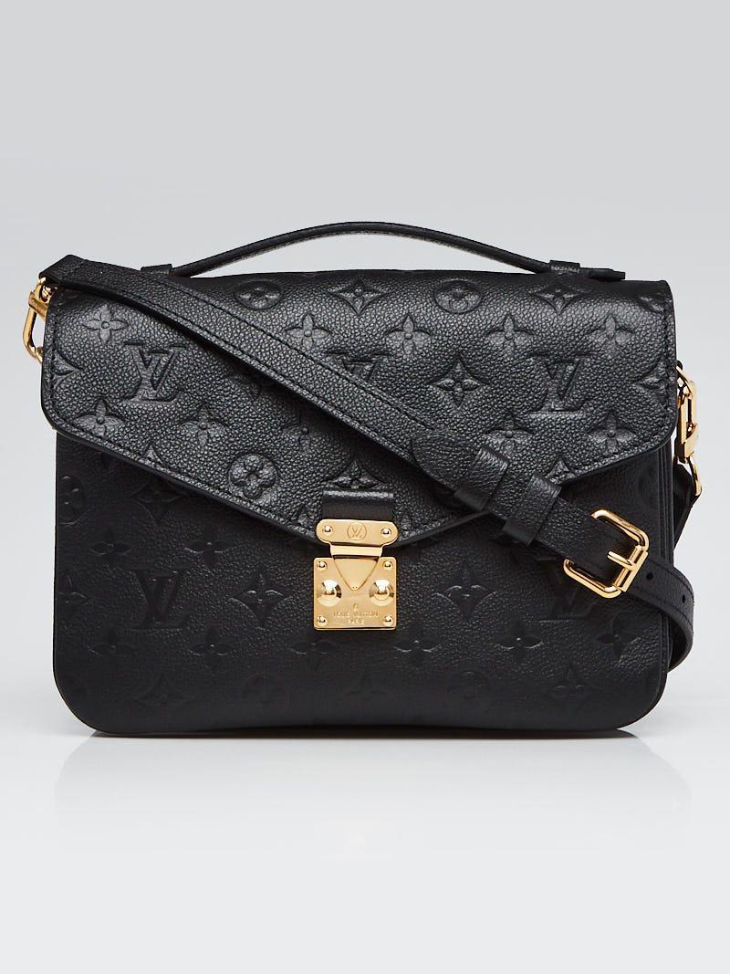 Louis Vuitton - Authenticated Metis Handbag - Leather Black For Woman, Very Good condition