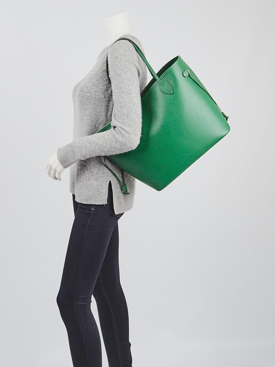 Louis Vuitton Menth Epi Leather Neverfull MM Bag Yoogi s Closet