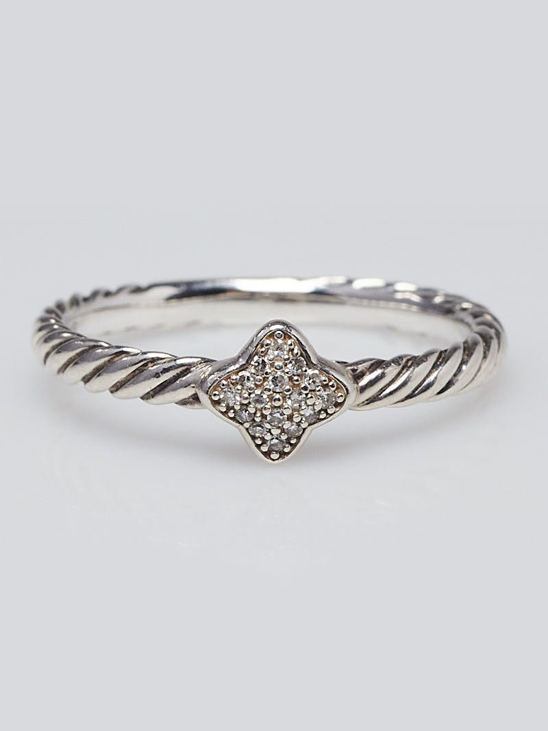 David yurman quatrefoil ring on sale