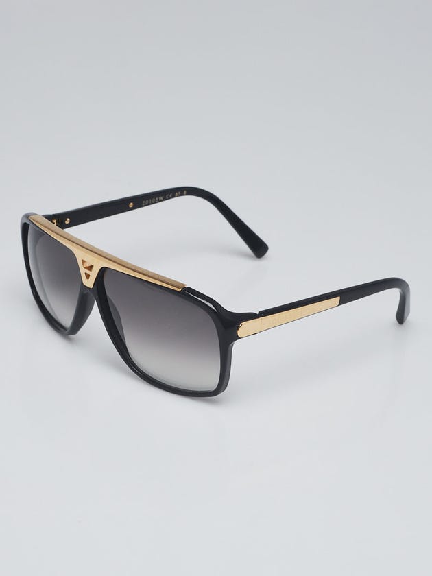 Louis Vuitton Black Acetate Frame Evidence Millionaire Sunglasses Z0105W