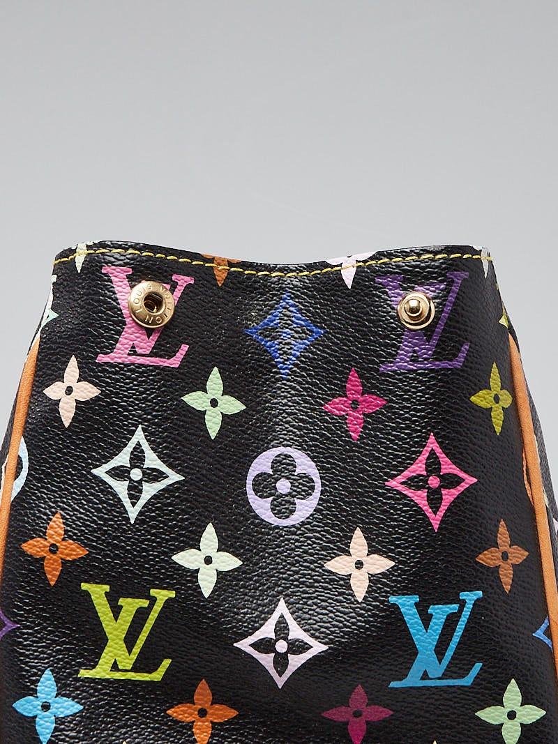 Louis Vuitton Black Multicolore Monogram Aurelia GM Bag - Yoogi's