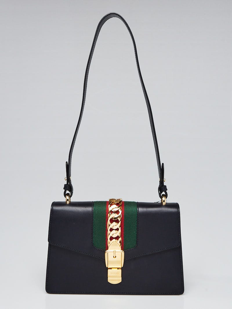 Gucci black sylvie bag new arrivals
