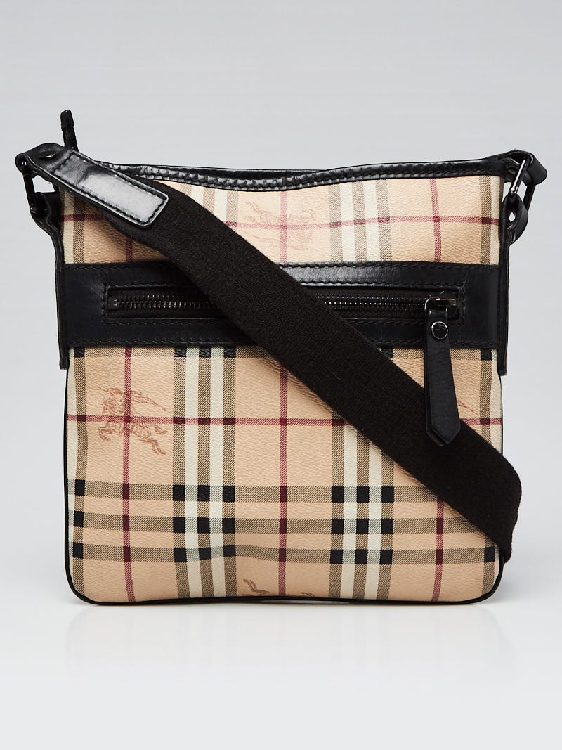 Burberry canvas store crossbody bag