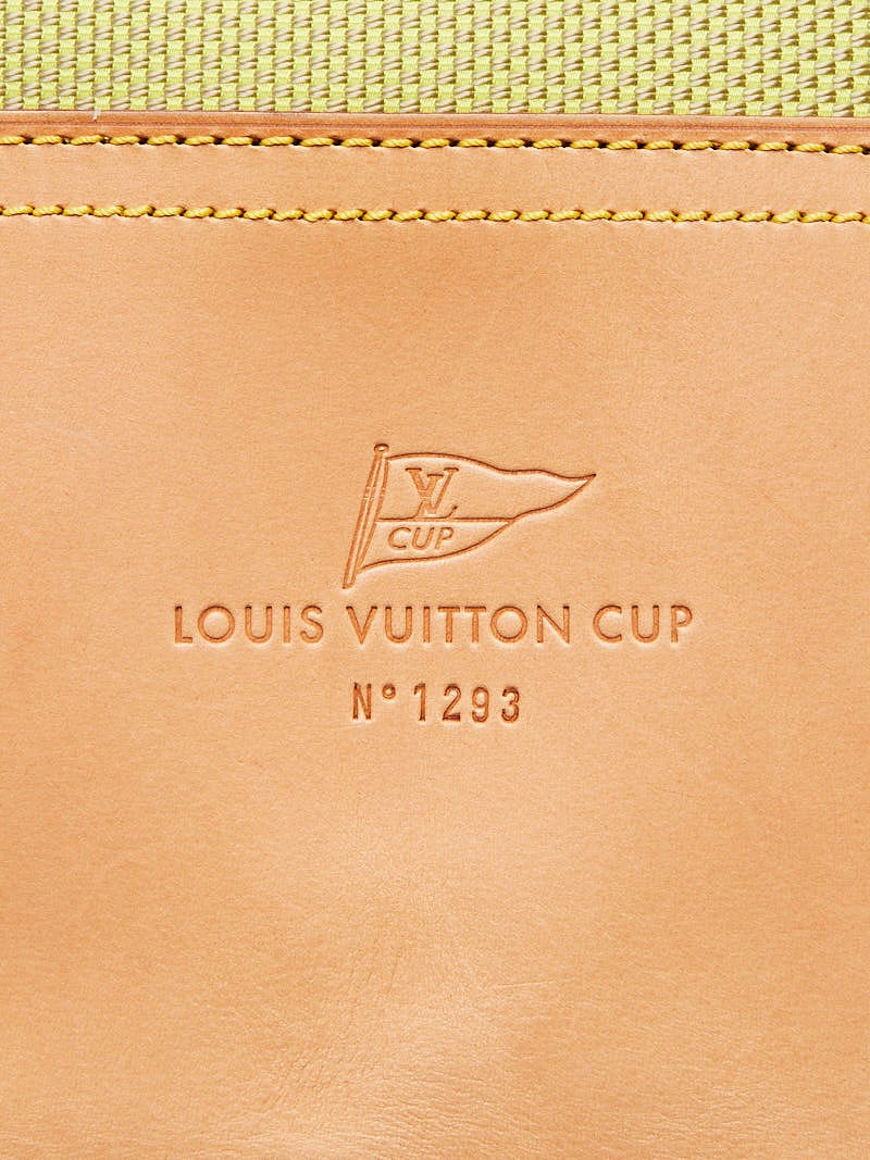 Louis Vuitton Limited Edition LV Cup Jaune Damier Geant America