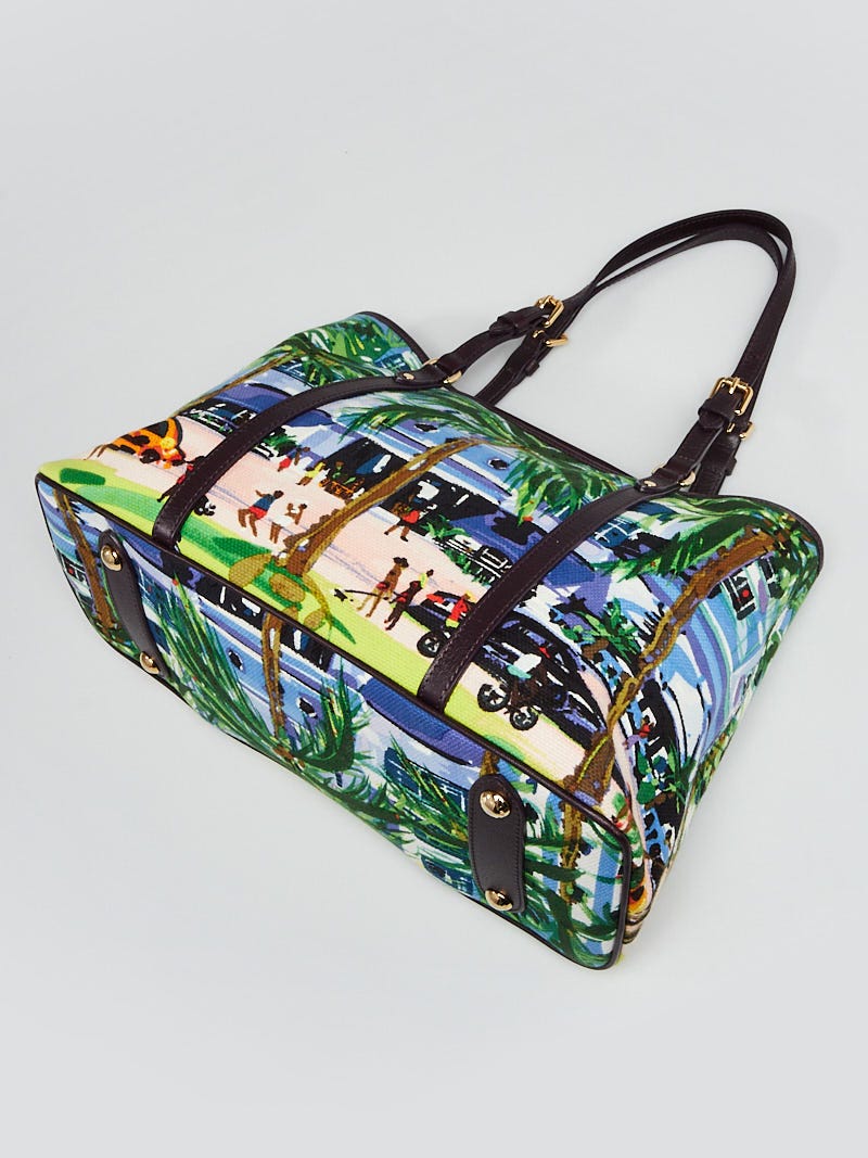 Louis Vuitton Ailleurs Cabas Limited Edition Printed Canvas GM at