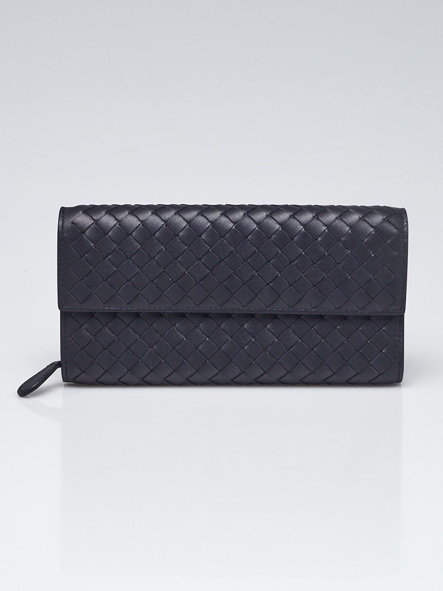 Bottega veneta navy wallet top
