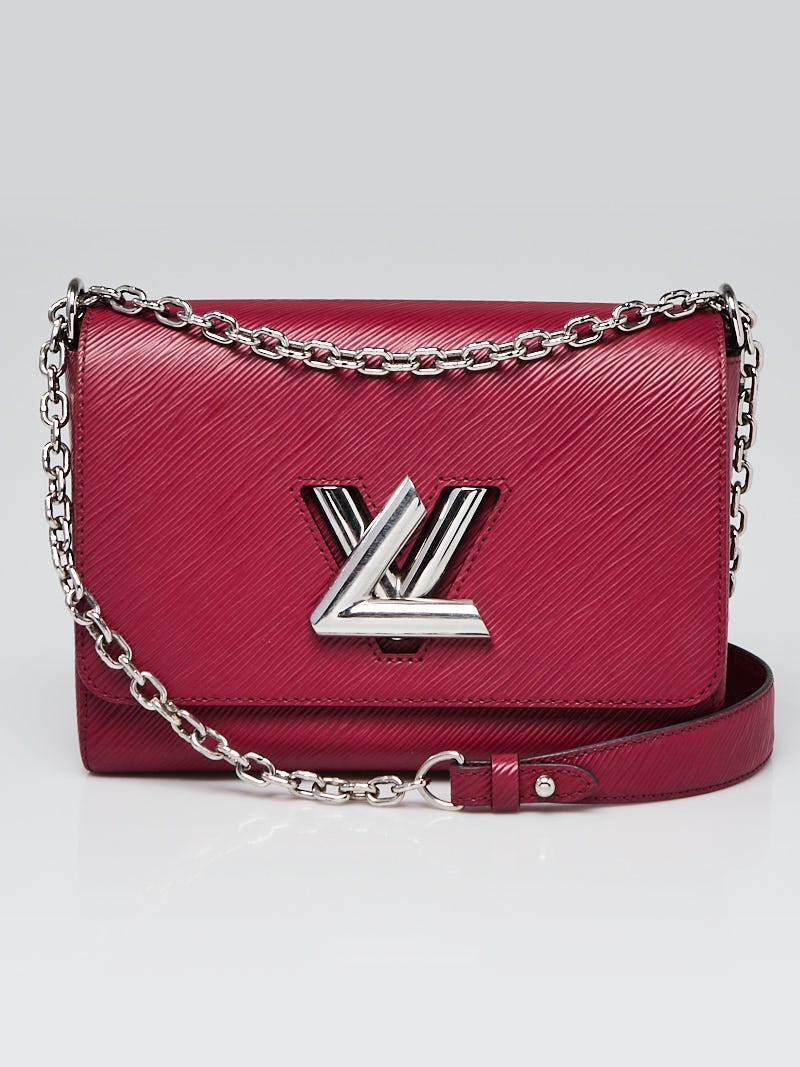 Handbags Louis Vuitton LV Twist Bag Fuchsia Black mm