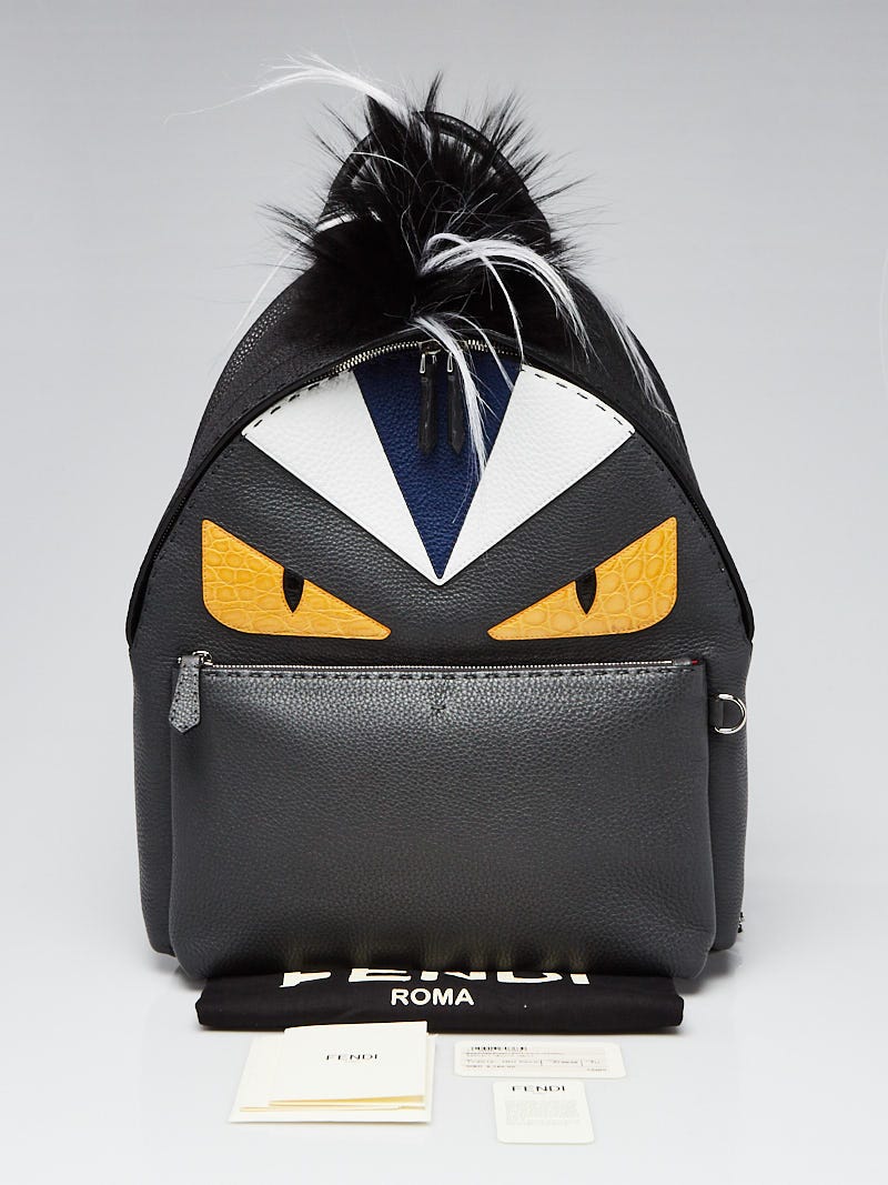 Fendi monster cheap eyes backpack