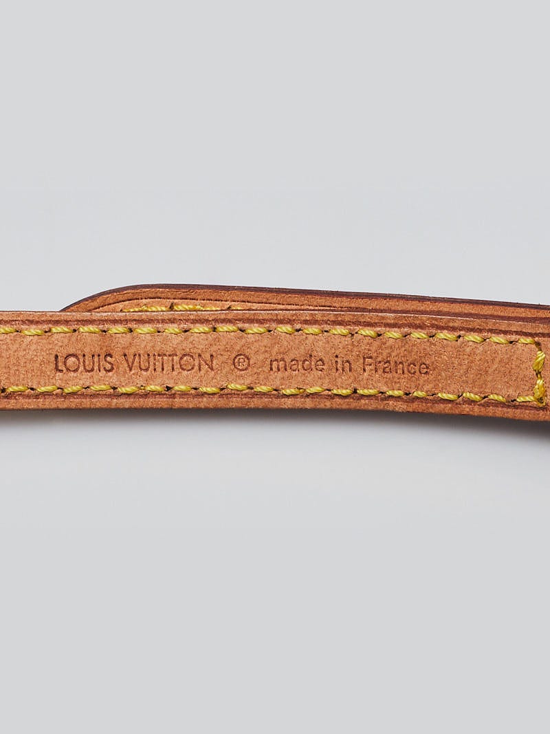 Louis Vuitton Short Shoulder Strap Vachetta Leather 12mm Neutral 860248