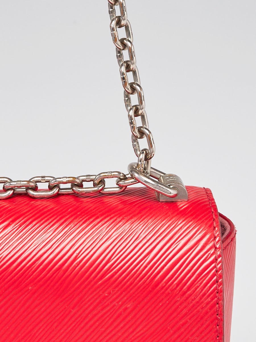Louis Vuitton EPI Twist Shoulder Bag mm Coquelicot
