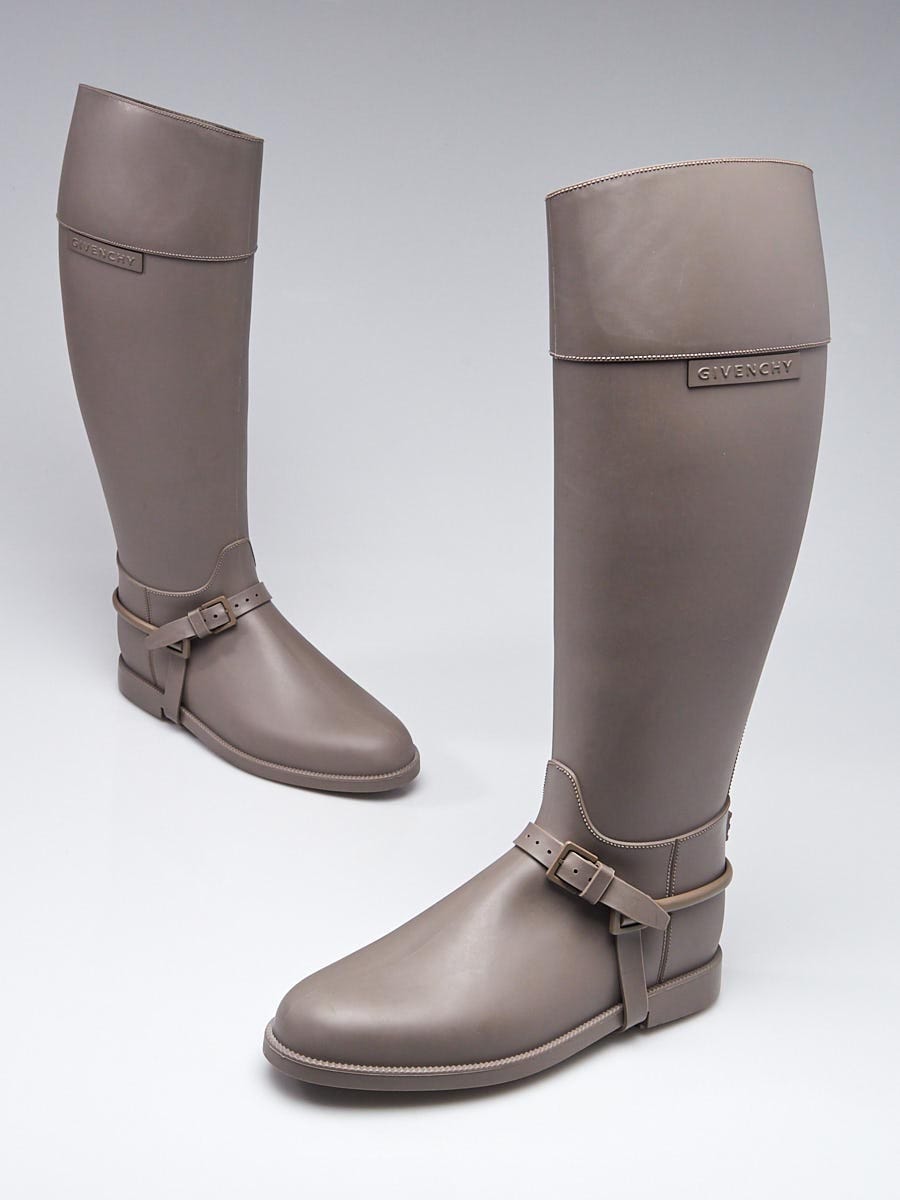 100% Authentic BURBERRY Women Rain Boots Size 39