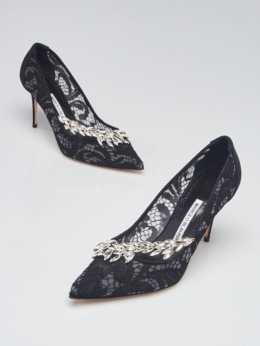 Manolo blahnik hot sale nadira black
