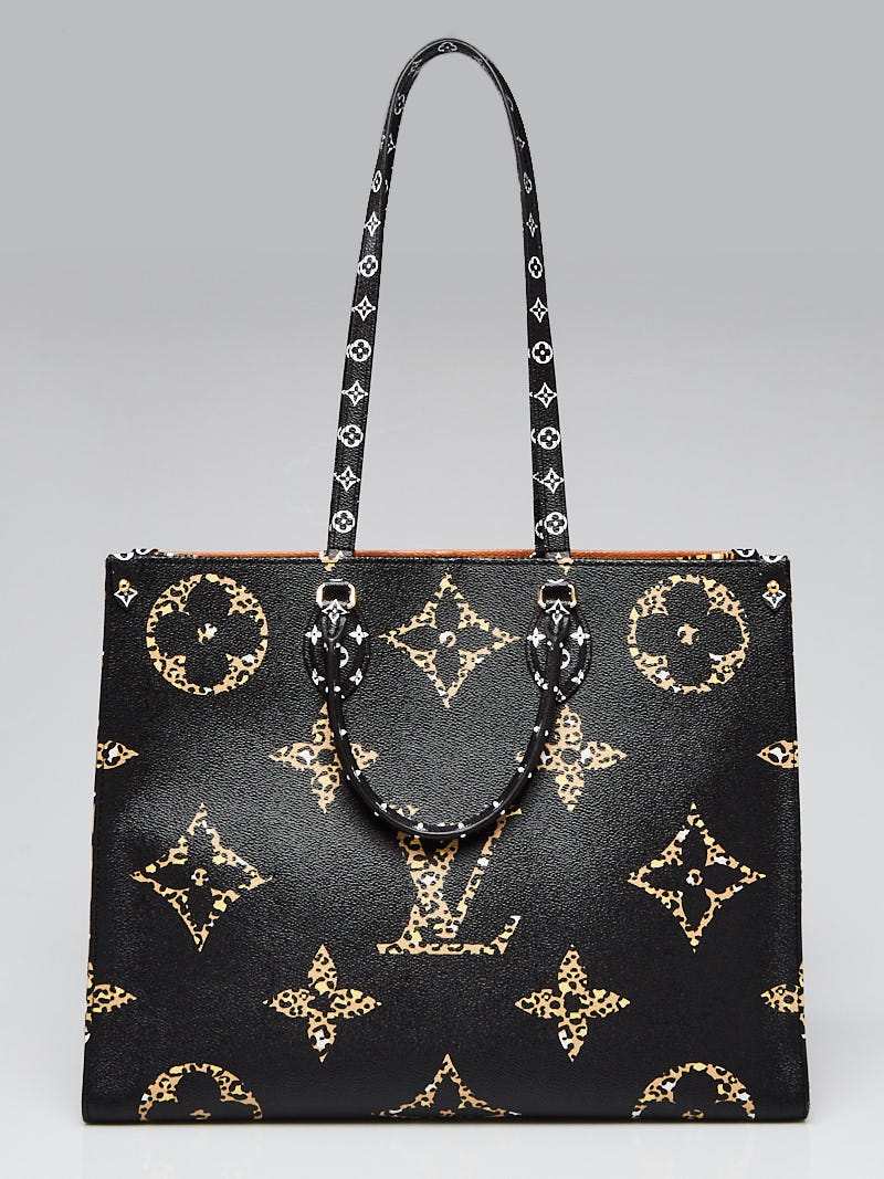 Louis Vuitton, Bags, New Louis Vuitton Onthego Jungle Collection Noir