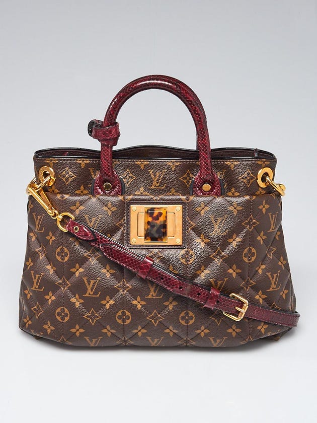 Louis Vuitton Limited Edition Monogram Etoile Exotique Tote MM Bag