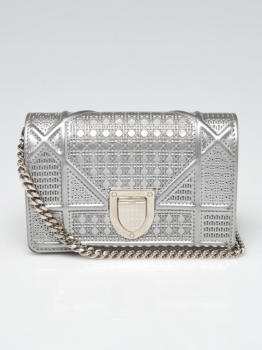 Diorama pouch silver best sale