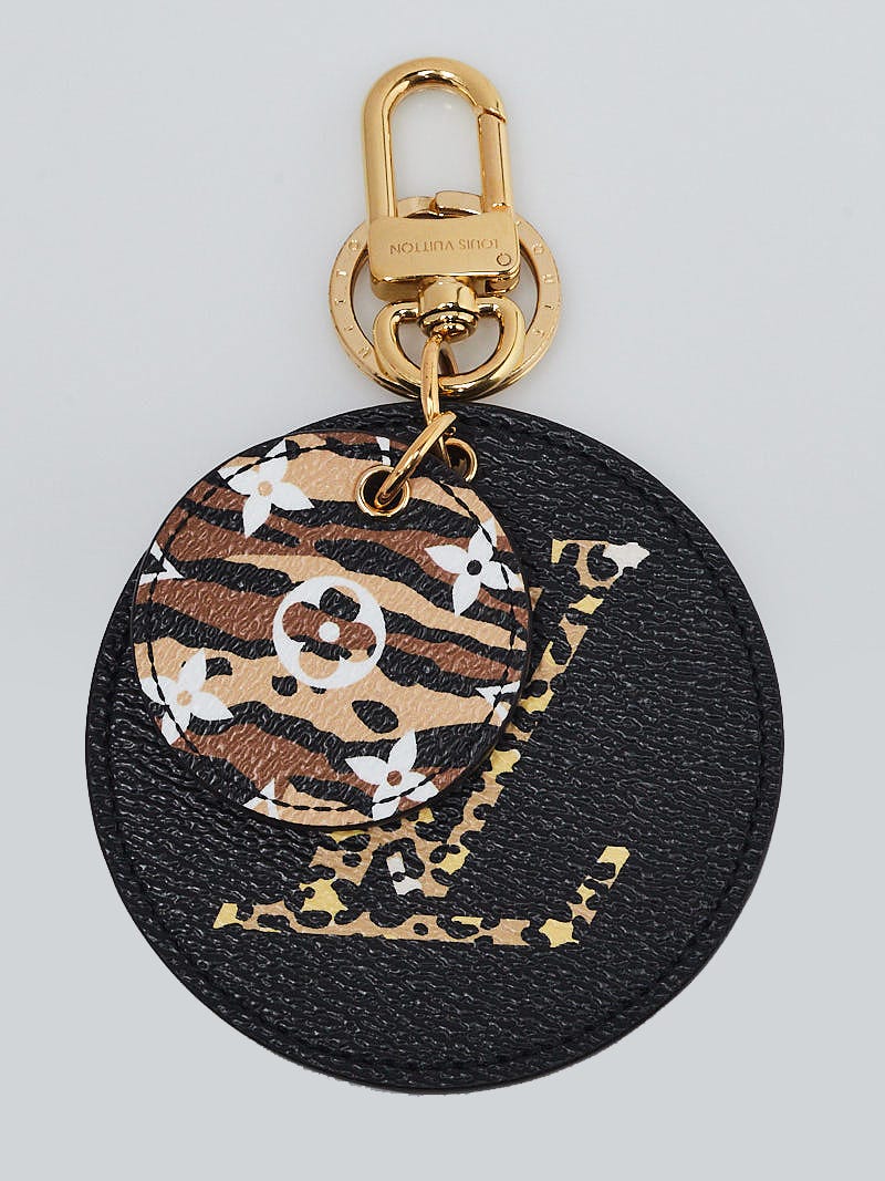 LOUIS VUITTON Jungle Print Key Holder Bag Charm-US