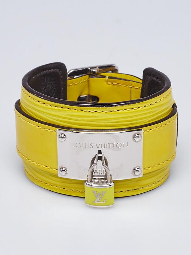 Louis Vuitton Pistache Epi Leather Infinit Bracelet