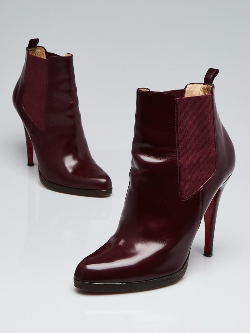 Christian louboutin clearance platform ankle boots