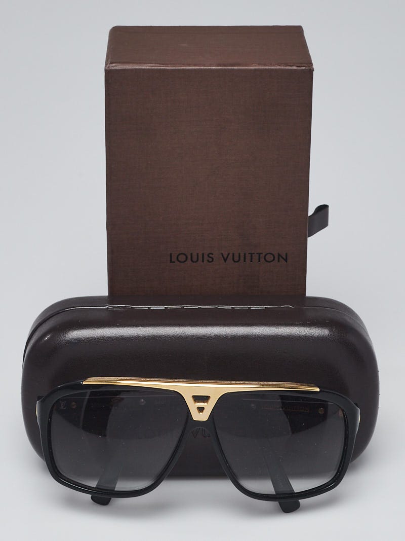 Louis Vuitton Black Acetate Frame Evidence Millionaire Sunglasses