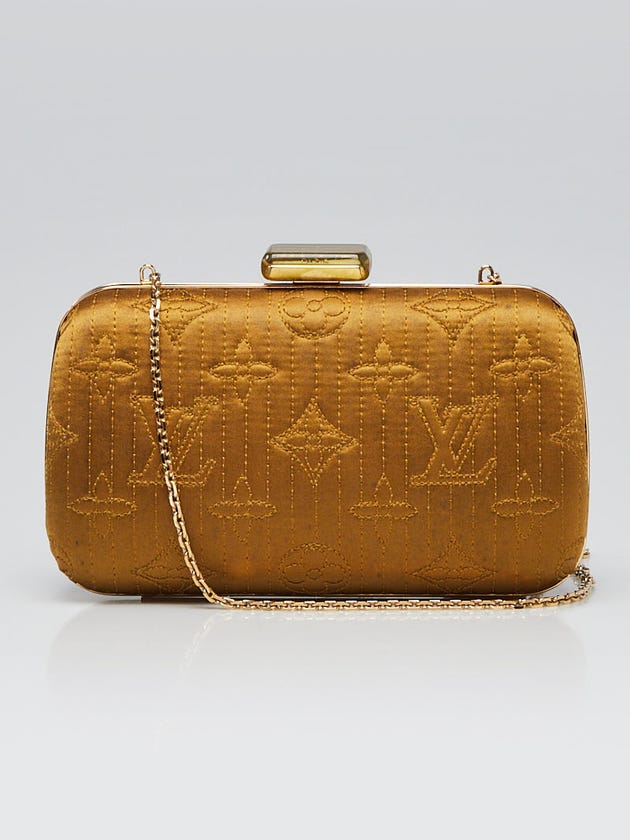 Louis Vuitton Limited Edition Powder Monogram Minaudiere Motard Clutch Bag