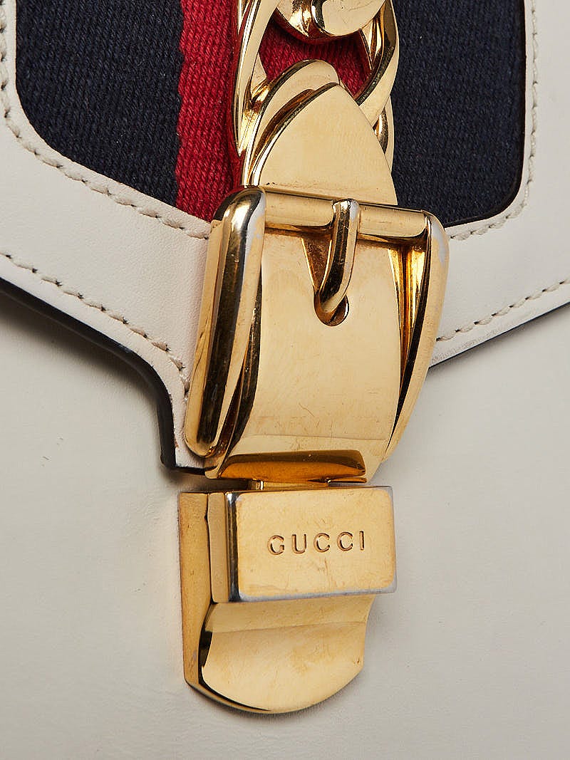 Bolsa Gucci Mini Sylvie Off-White Original - NBO31