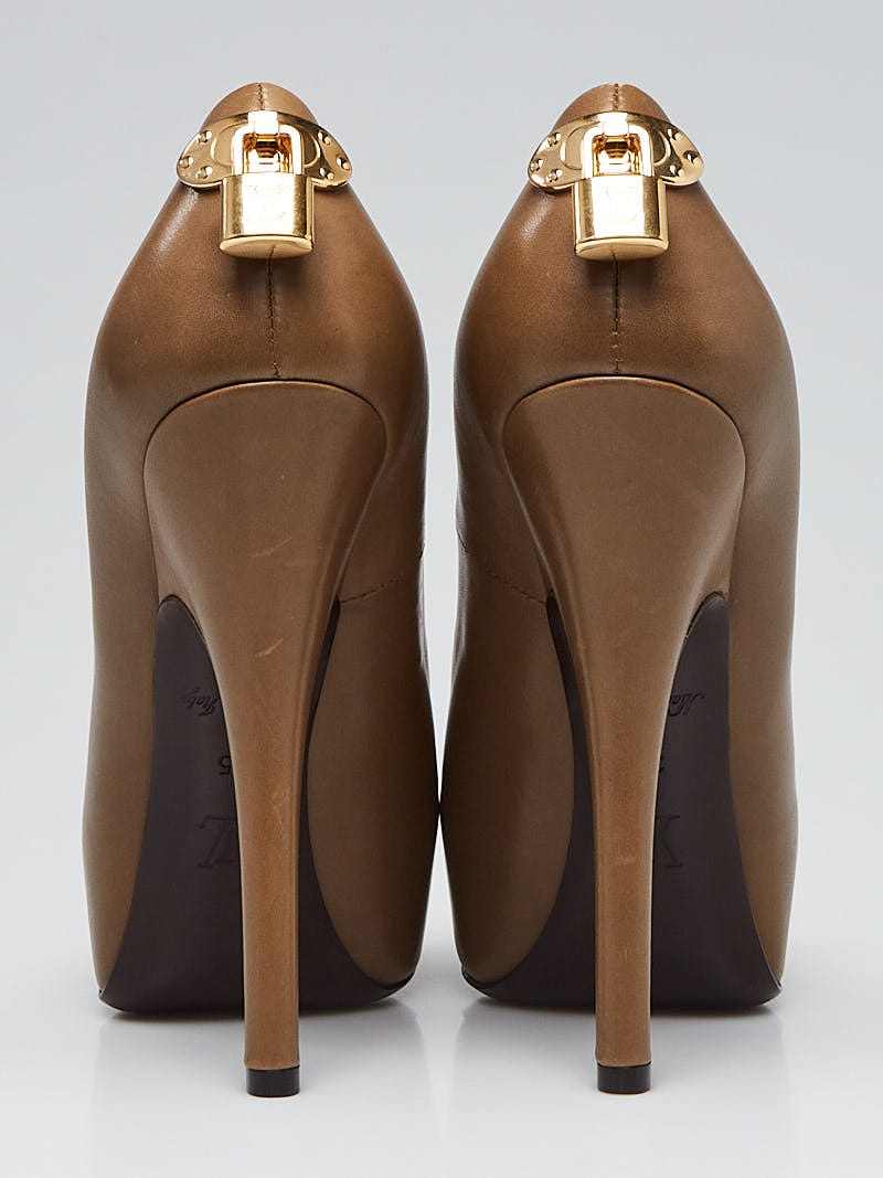 Louis Vuitton Brown Heels for Women for sale