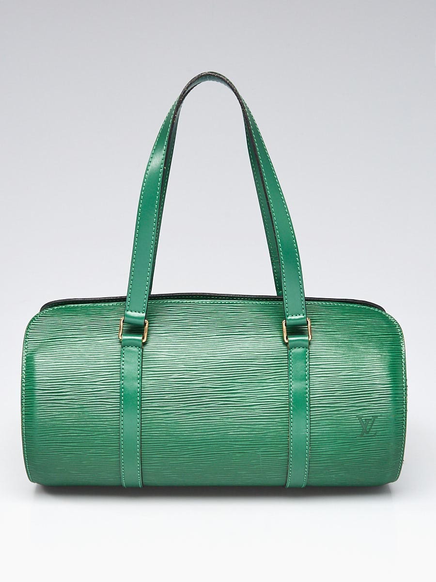Louis Vuitton Borneo Green Epi Leather Speedy 25 Bag - Yoogi's Closet