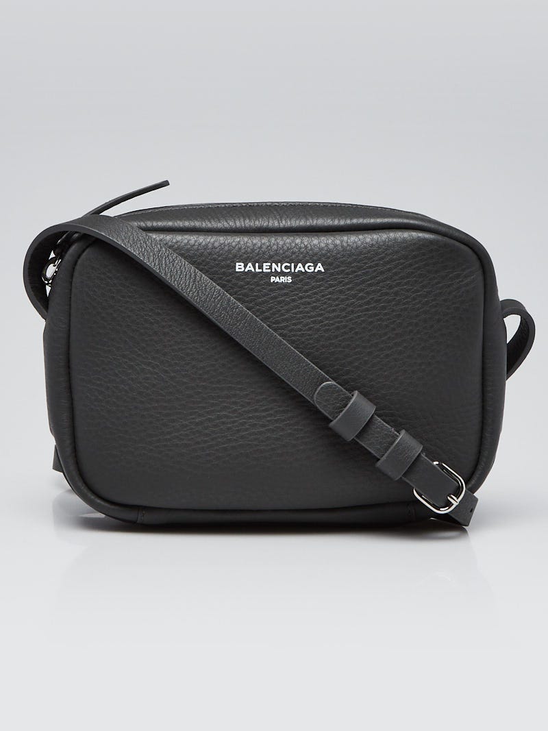 Balenciaga Everyday Camera Bag S White/Black in Calfskin Leather