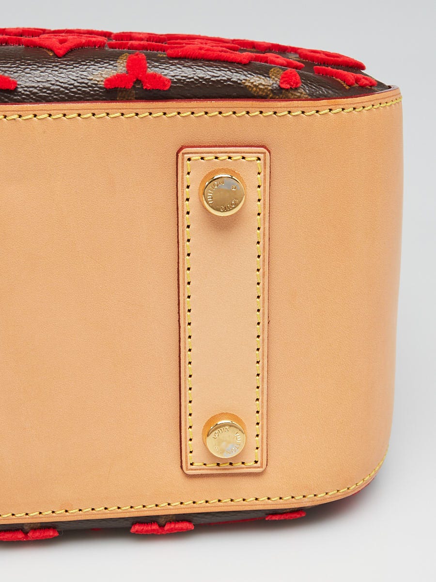Limited Edition Louis Vuitton Rouge Monogram Tuffetage Deauville Cube –  Ladybag International