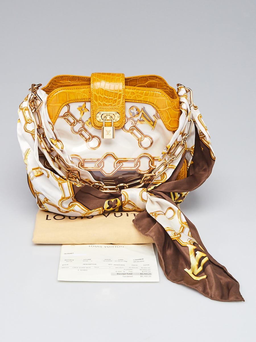 LOUIS VUITTON Watercolor Logo Vintage Silk Scarf Wristlet Bag – Vintage  Luxe Up