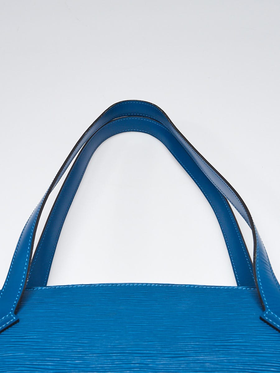 LOUIS VUITTON Saint Jacques Vintage Toledo Blue EPI Leather Women's  Handbag
