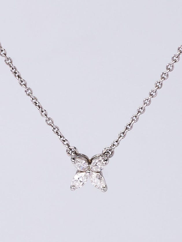 Tiffany & Co. Platinum and Diamond Victoria Pendant