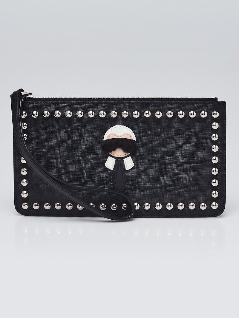 Fendi karlito online clutch