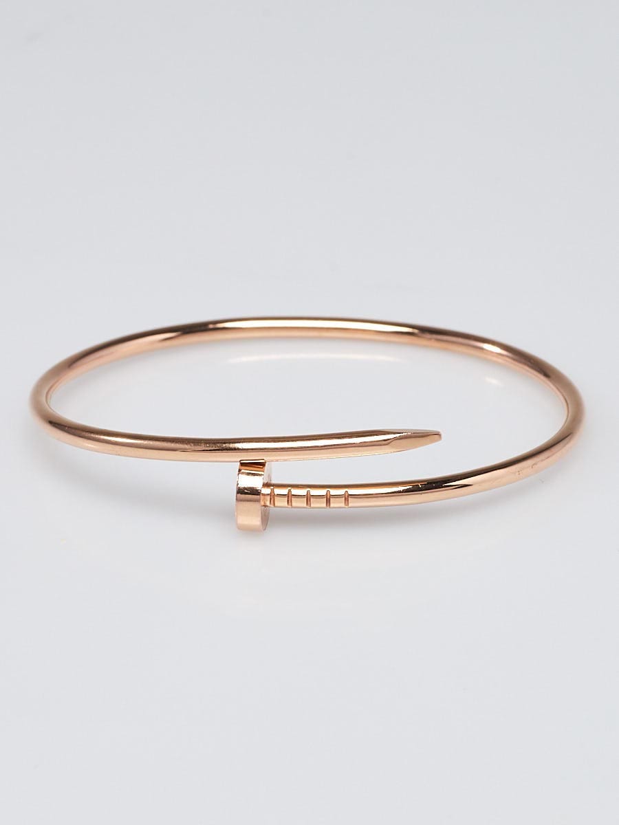 Cartier nail sale rose gold