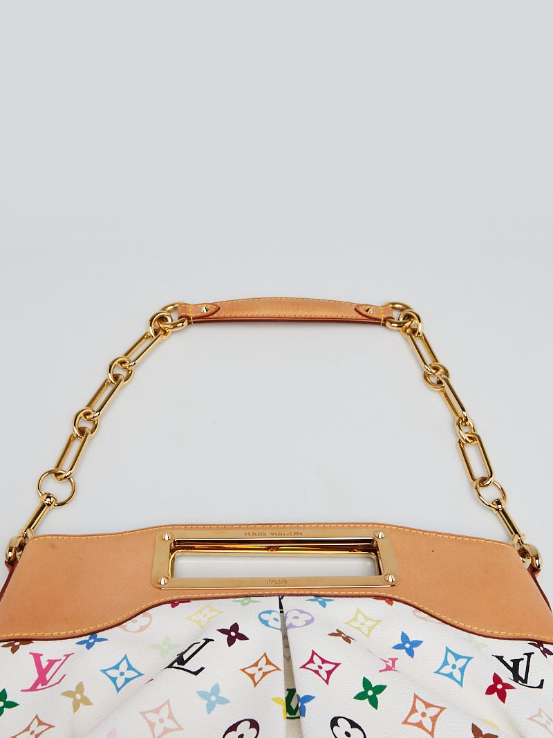 Louis Vuitton Judy MM White Monogram Multicolore ○ Labellov