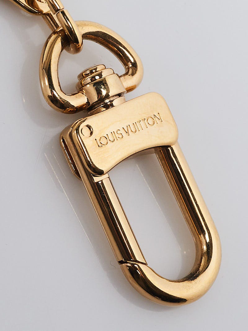 Louis Vuitton Goldtone Small Bolt Key Holder and Strap Extender