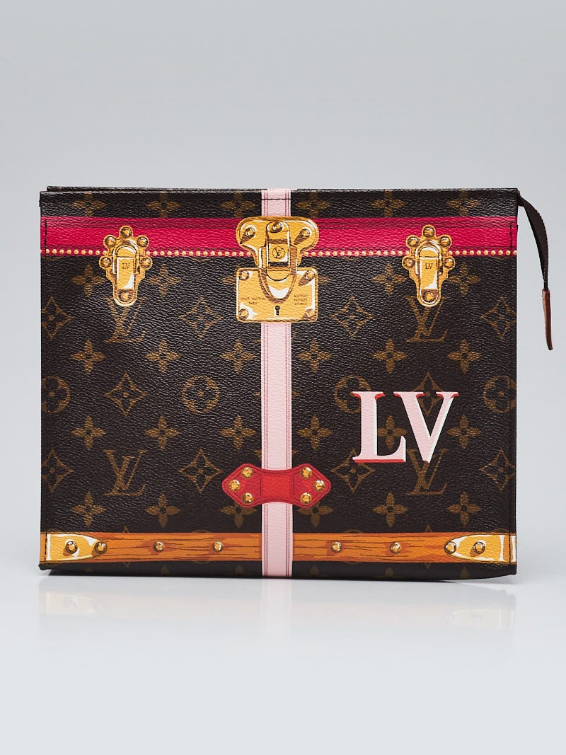 Louis Vuitton Limited Edition Monogram Canvas Trompe L'oeil Poche