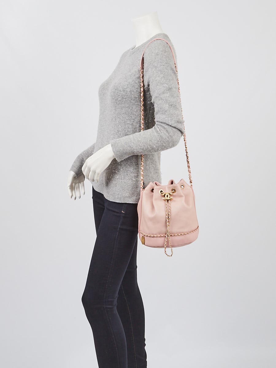 Chanel Lovely Chains Bucket Bag - Pink Bucket Bags, Handbags - CHA892185