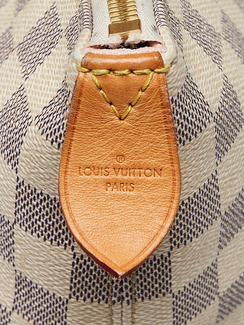 Women's WGACA Vintage Louis Vuitton Damier Azur Iena MM