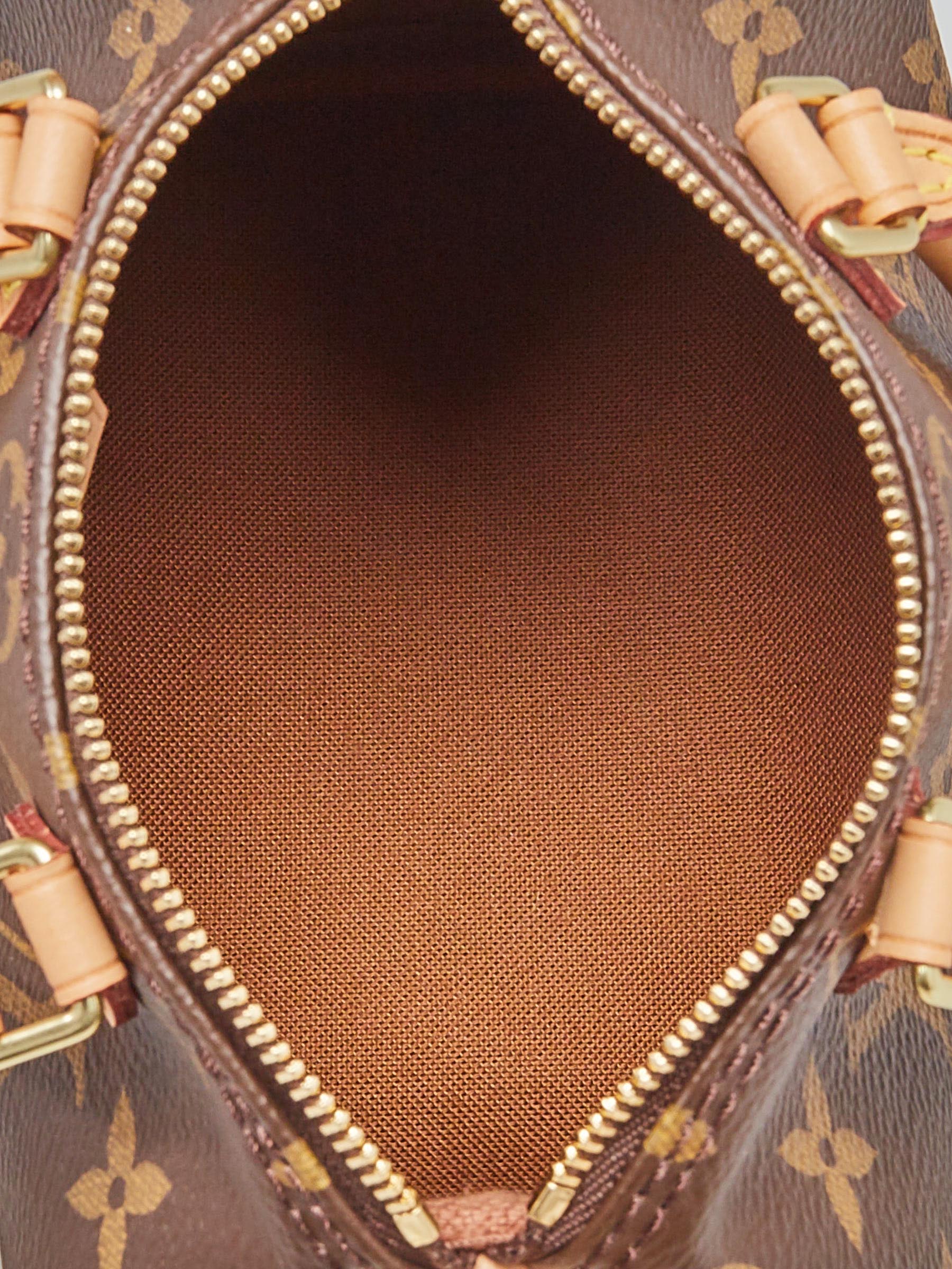 Louis Vuitton NANO SPEEDY BAG Cloth ref.784177 - Joli Closet