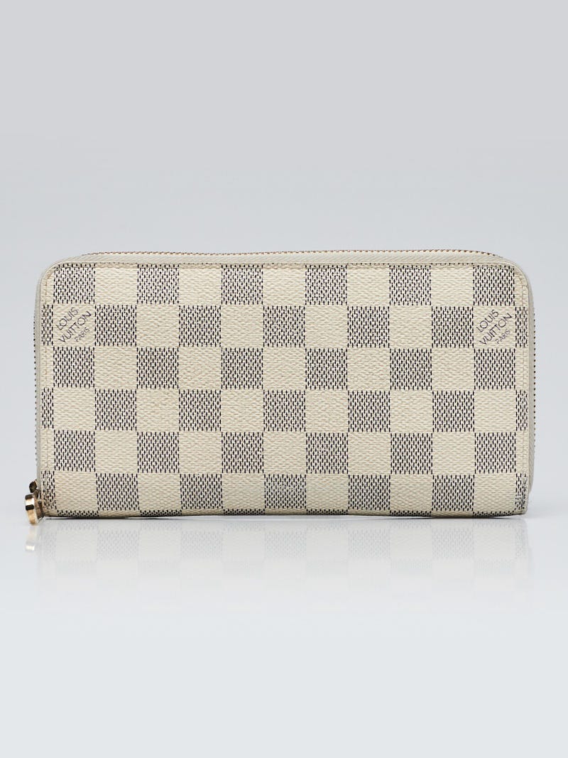 Louis Vuitton Damier Azur Canvas Zippy Wallet | Yoogi's Closet