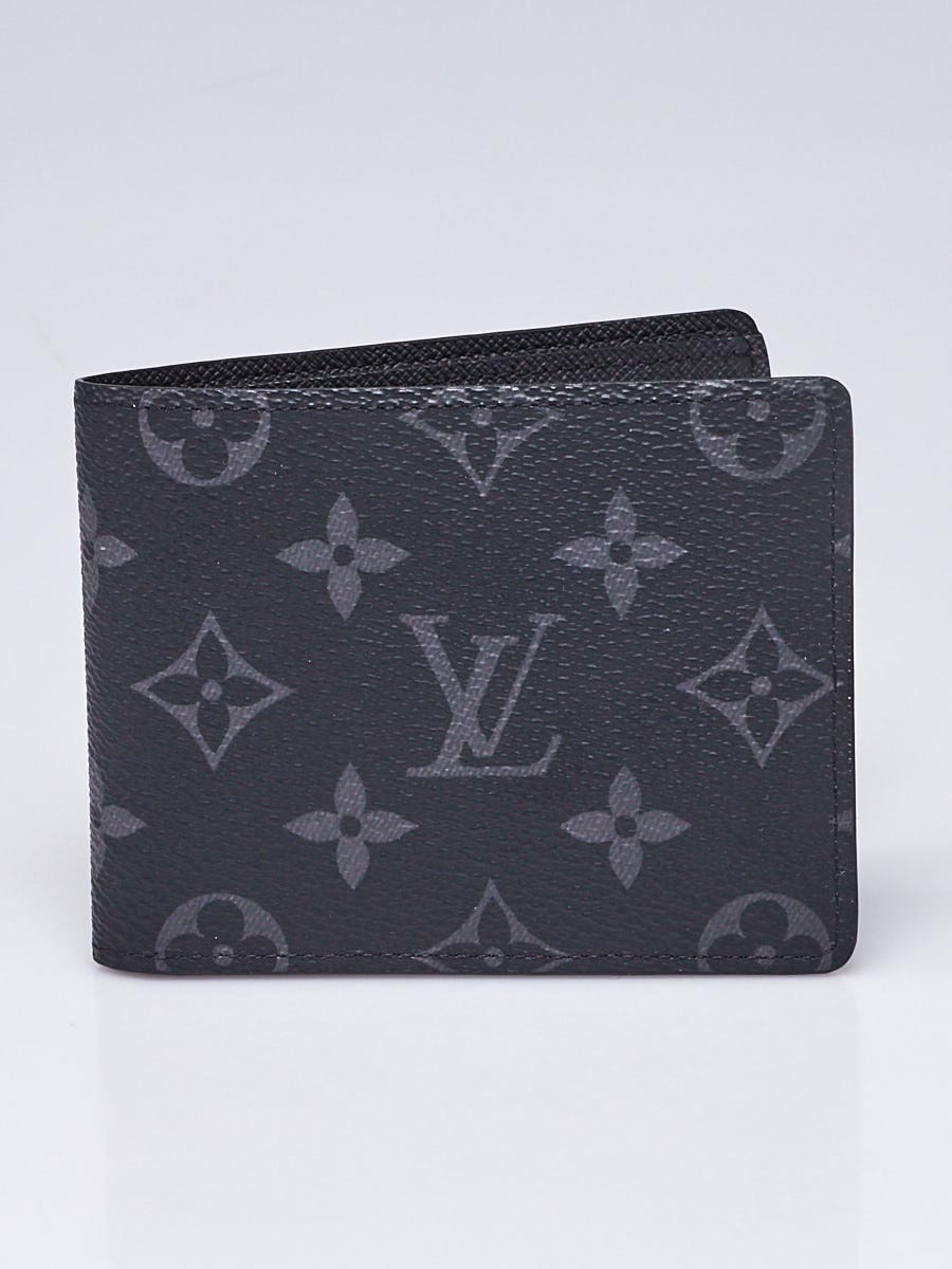 Louis Vuitton Slender Id Wallet Monogram Eclipse Canvas