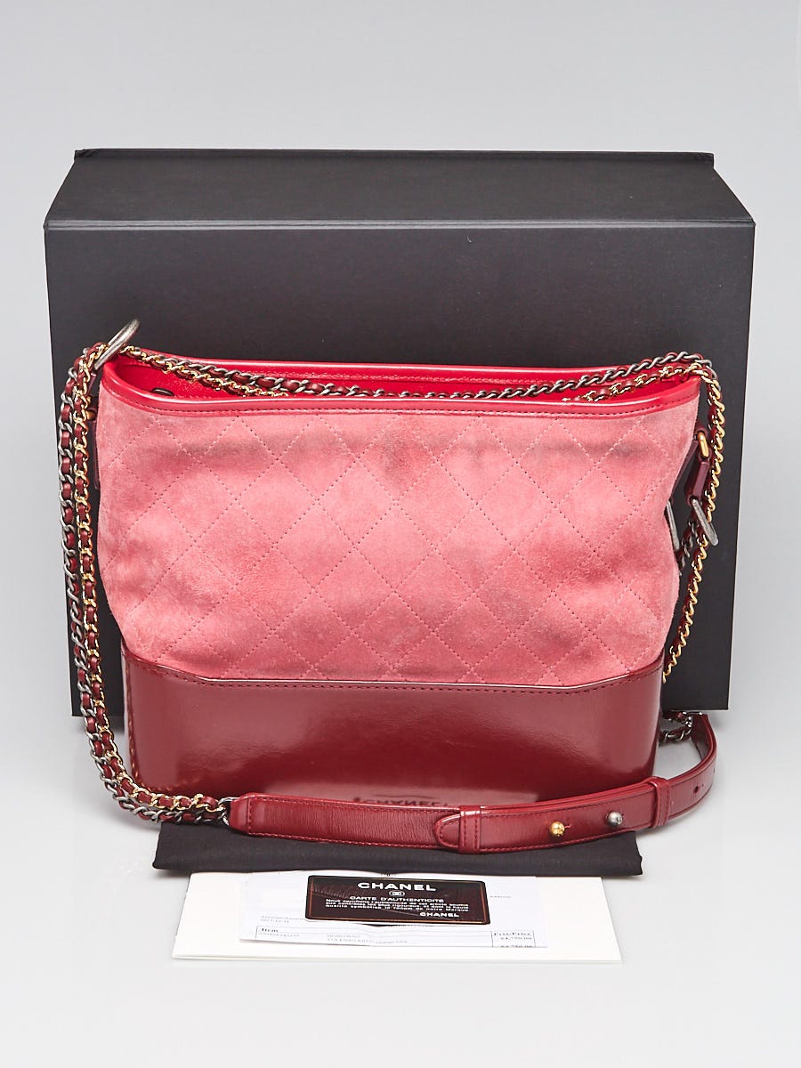 Gabrielle leather crossbody bag Chanel Red in Leather - 32968306